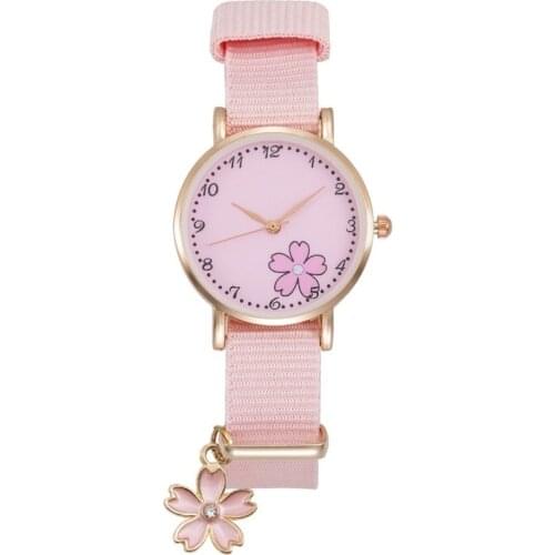 Girl Women Watch Cartoon Unicorn Cloud Cheery Pink Ladies Bracelet Watch Set Cute Student Quartz Watch reloj mujer