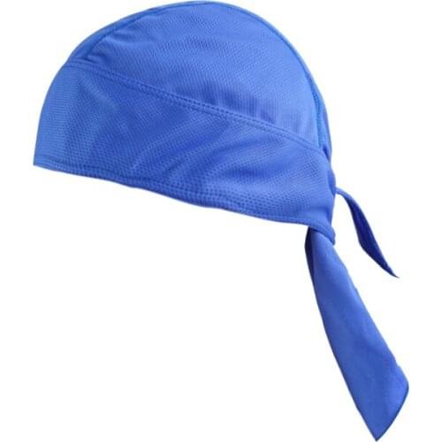 High quality Quick Dry Pure Ciclismo Cap Head Bicycle Riding hat breathable headband solid color quick-drying wicking sunscreen