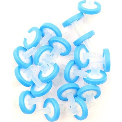 2020 Chemistry Labware New 20Pcs PTFE Syringe Filters 13mm 0.22Micron (um) Deschem