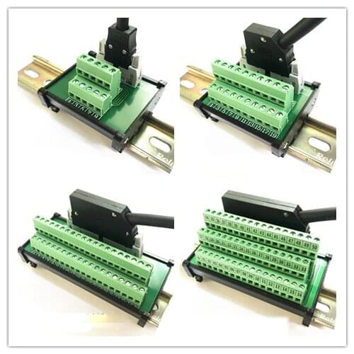 Idc10/20/40/50 Relay Terminal Board 2.54 Double Head Horn Plug Signal Line I/O Module
