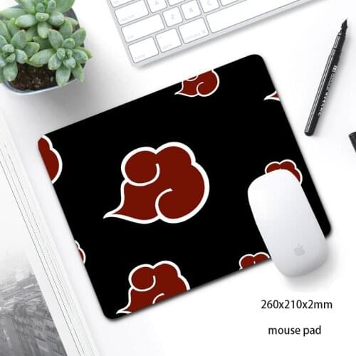 Anime Uchiha Mouse Pad 260x210mm Computer Mousepad Tapis De Souris for Gamer Office PC Desk Mat mouse pad manga mouse pad gift