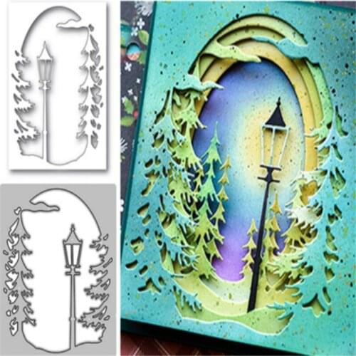 Christmas Tree Metal Cutting Dies Stencil DIY Scrapbooking Album Paper Card Mold