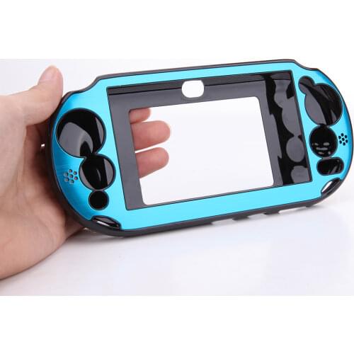 Aluminium Metal Protector Skin Hard Protective Case Cover Shell Box for Sony PlayStation PS Vita 2000 PSV