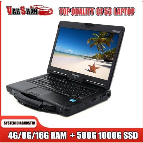 Toughbook CF53 I5 4G/8G/16G CF-53 CF-53 Laptop Toughbook laptop HDD SSD High Refurbished Laptop