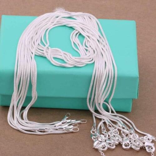 2019 New Size 40-60cm Snake Chain Necklace Fashion Womens Gifts Quality High Sell Mens Jewelry Z2J4