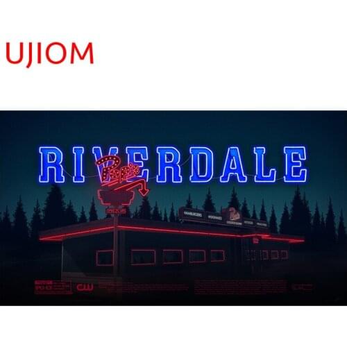 UJIOM Riverdale Poster Bathroom Kitchen Wall Stickers Home Decoration Living Room Decor Waterproof Vinyl Wall Decal