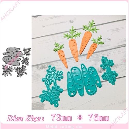 Carrot Metal Cutting Dies for diy Scrapbooking Photo Album Decorative Embossing PaperCard Crafts Die2020