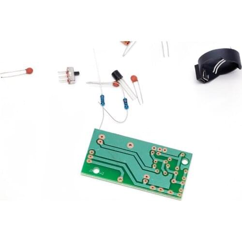 Simple DIY FM Wireless Microphone Parts Electronic Training Kit Hot