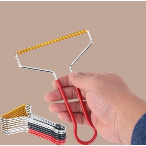 Simple Portable Lint Remover Clothes Fuzz Fabric Shaver Brush Tool Power-Free Fluff Removing Roller for Sweater Woven Coat