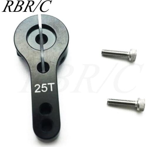 RBR/C Special Original 25T Metal Steering Gear Arm Accessories Upgrade Modified Toy Use For WPL Four-Six-Wheel Drive Army RC Car