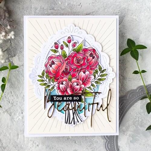 Sun shining frame metal Cutting Dies Stencils DIY Scrapbooking Paper/photo Cards Embossing Dies