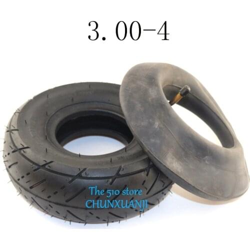 10*3 Inch High Quality Tire Tyres Inner Tube Scooter 3.00-4 (10"x3") (260x85) Mini ATV Quad Pocket Bike Part