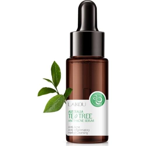 17ml Tea Tree Essence Anti Ance Whitening Face Serum Anti Freckle Reduce Spots Brightening Face Skin Care Cosmetics