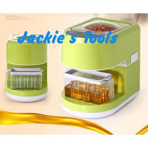 220V Household Commercial Oil Press Automatic Electric Oil Machine Cold and Hot Squeezed 400W