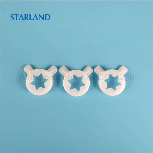3 in 1 Hexagram Shaped Modeling Lids For Ice Cream Machines Nozzle Caps Soft Ice Cream Maker Accessories 29mm Inner Diameter