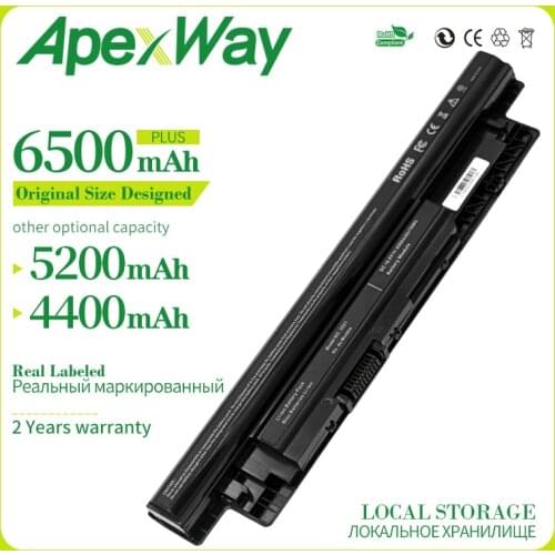 6600mAh 6 Cells New Laptop Battery Battery for DELL Inspiron 3421 3721 5421 5521 5721 3521 3437 3537 5437 5537 3737 5737 XCMRD