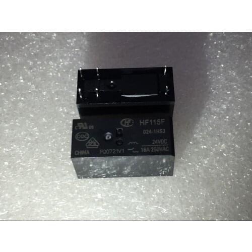 Free Shipping 100% new original relay 10pcs/lot HF115F-024-1HS3 JQX-115F-024-1HS3 JQX-115F 024-1HS3 HF115F 024-1HS3 16A 6PIN