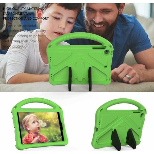 Tablet Stand Case For iPad Mini 1 2 3 4 5 7.9inch Cover for iPad Mini 4 5 Shockproof Kids EVA Protective Funda Case + Pen