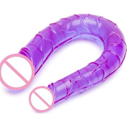 Double Ended Dildos BASICS Mini Double Penetration Dildo Masturbation Toys Vagina Plug sex toys for Woman Dildos Insertables