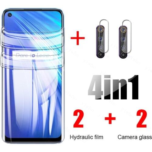Realme6 Hydrogel Film for Oppo Realme 6 7 Pro 7Pro 5G 6 i 7i Screen Protector Back Camera Glass on Realmi 6 Front Safety Film