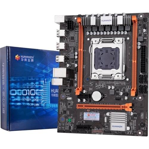 HUANANZHI X79 4M motherboard LGA 2011 motherboard x79 chip suporte ECC REG Xeon E5 SATA3.0 NVME M.2