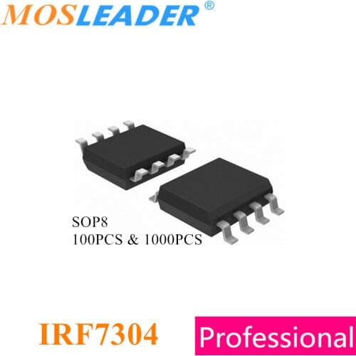 SOP8 IRF7304 IRF7306 100PCS 500PCS IRF7304TRPBF Dual P-Channel Mosfet 20V IRF7306TRPBF Dual P-Channel Mosfet 30V 7304 7306