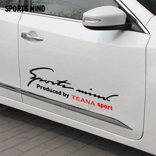 SPORTS MIND Automobiles Vinyl Waterproof Car Sticker Decal Car-Styling Exterior Accessories For nissan teana accessories
