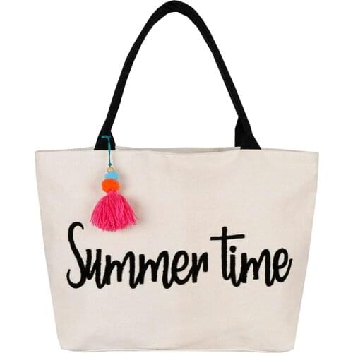 New beach bag fashion women summer tropical eye flamingo summer time design handbag shoulder bag top bag shopping bags purse