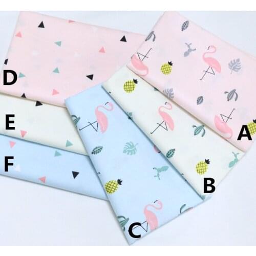 160CM*50CM bird cotton fabric sewing baby clothes quilting kids bedding patchwork tecido quilt sewing tissue