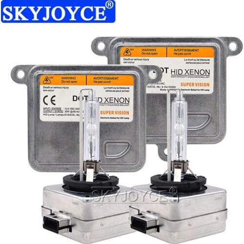 2021 SKYJOYCE Original D1S D3S 6000K HID Headlight Kit 35W 4300K 5000K 8000K HID D1S D1R D3S D3R Bulb D1S HID Light Control Kit