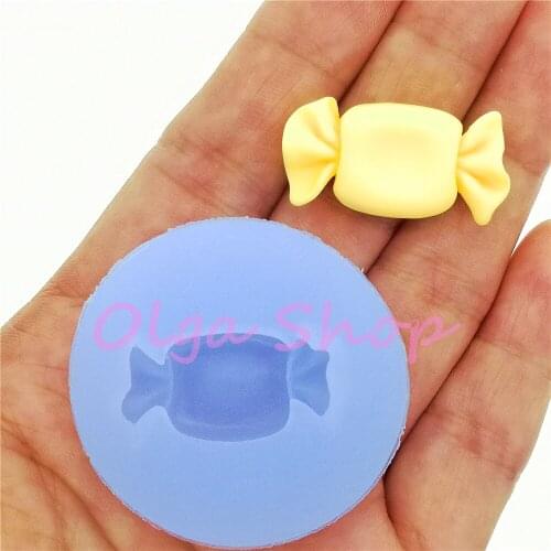 KYL228 28.4mm x 14.1mm 3D Candy Silicone Mold Chocolate Fondant Cake Decoration Craft Resin Clay DIY Soap Aromatherapy FOOD SAFE