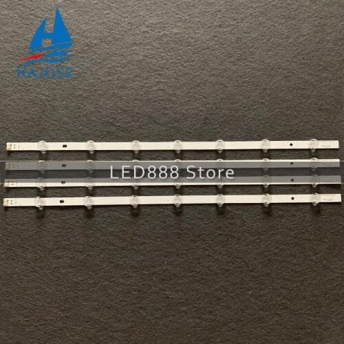 4pcs x LED Backlight Lamps Strips for LG 32"TV 32LS315H innotek 32" NDE LS3150 Array-0.1-7LED-REV0.2 331537502 630mm 7leds
