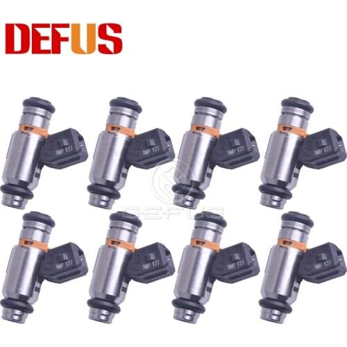 Bico 8X Fuel Injector IWP127 For Fiesta Ecosport Flex 1.0 1.6 8V Flow Matched Injection Nozzle 1221551 2N1U9F593JA 2N1U-9F593-JA