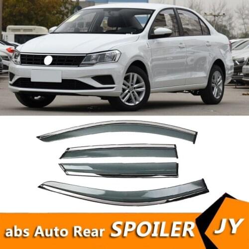 For Volkswagen Jetta 2017-2019 Window Visor Vent Shades Sun Rain Deflector Guard For Volkswagen Jetta Auto Accessories 4PCS/SET