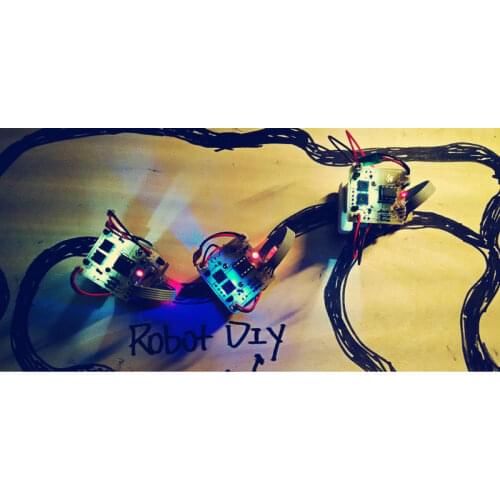 Electronic diy kit Electronic assembly kits micro mini robot diy kits Line Following car line follower ROBOT DIY