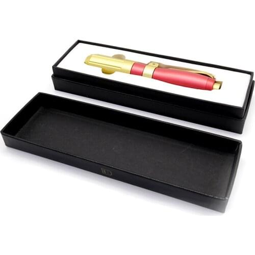 Red Metal Hyaluronic Acid Pen Nebulizer High Pressure Injector No Needle And Painless Can Used To Lift Lips Reduce Stretch Marks