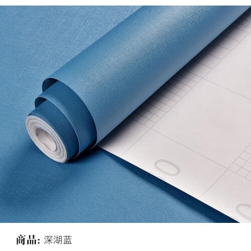 Pure Color Macaron Home Decal Stickers DIY Decorable Film PVC Self-Adhesive Renovation Home Wall Furniture Waterproof Wallpapers