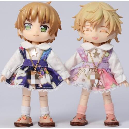 Nicorn clothes Obitsu11 OB11 1/12 l Siamese Skirt available for cu-poche OB11 accessories Siamese Skirt