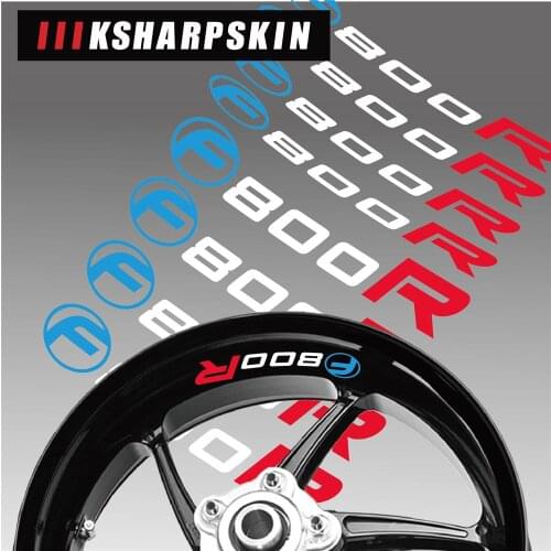 New motorcycle wheel sticker waterproof reflective wheel decals rim decoration logo for BMW F800R f800 r