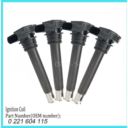New Bosch Ignition Coils For Audi and Volkswagen 06H905115B 0221604115