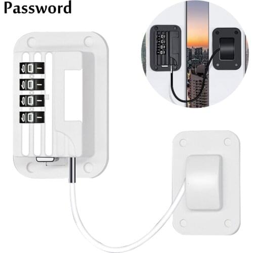 New Child Protection Window Safety Lock Digital Password Fridge Lock Freezer Door Lock Cabinet Safety Lock Kids Safety Protector