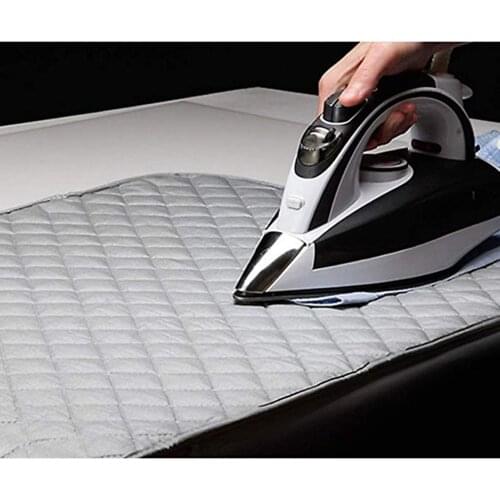 Ironing Blanket Magnetic Pad Laundry Mat Cotton Ironing Pad Heat Pad Housewife Portable Design Ironing Blanket 48 X 85cm