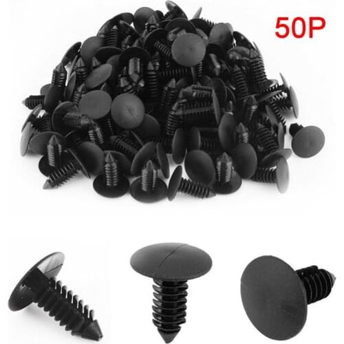 8mm Plastic Car Rivets Fasteners Clips For Mercedes Benz W212 c180 e63 c300 e250 C E GLK GLC GLE AMG X204 W205 W203 W204