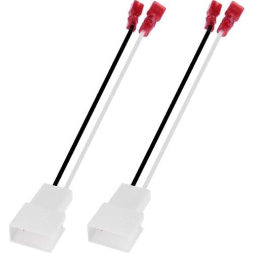 VODOOL 1 Pair Car Speaker Wiring Harness Connectors 72-8104 for Toyota Scion 1987-2013 Auto Loudspeaker Adapter Connector