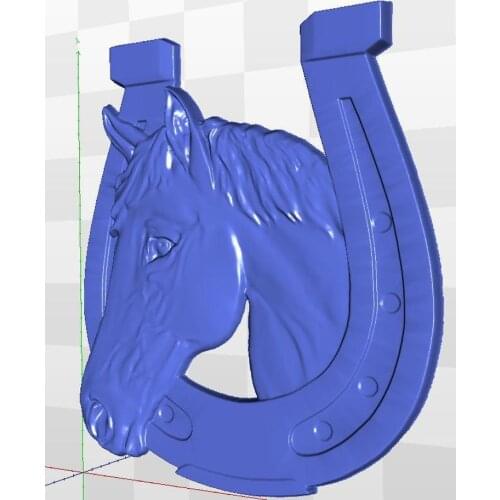 Relief 3d model Horseshoe_2 for cnc in STL file