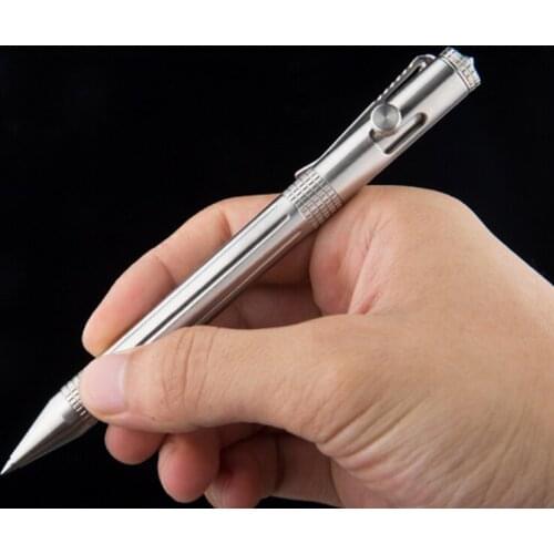 A317 Stainless steel tactical pen Multi-function tactical pen Bolt-type tactical pen Defense Breakable window