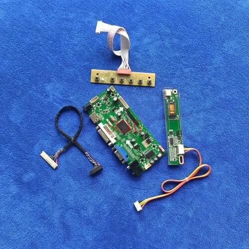 HDMI-compatible DVI VGA 30-Pin LVDS M.NT68676 drive controller board For LTN141W1/LTN141W3-L01 1280*800 LCD matrix 1CCFL DIY Kit
