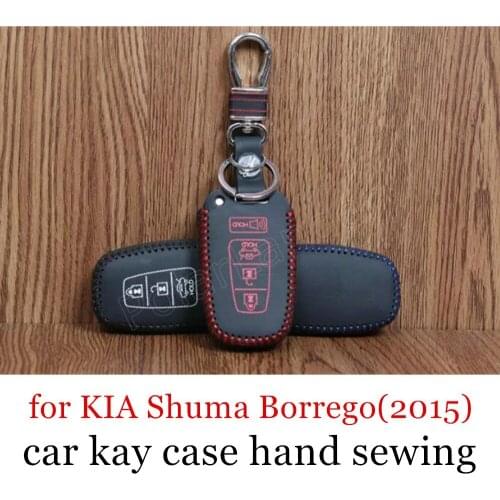 Only red the lowest price case sewing Hand cover case Genuine leather fit for K-IA S-huma B-orrego(2015)