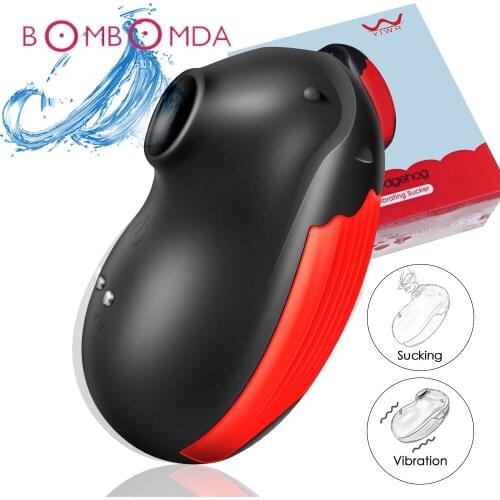 Vaginal Sucking Vibrator 7 Speeds Vibrating Oral Sex Suction Clitoris Stimulatior Female Masturbation Erotic Sex Toys for Woman