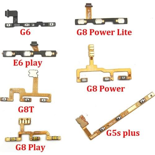 Power On Off Volume Switch Button Flex Ribbon Cable For Motorola Moto G8 Play G7 G5 Plus G8 Power Lite One Hyper Vision Action